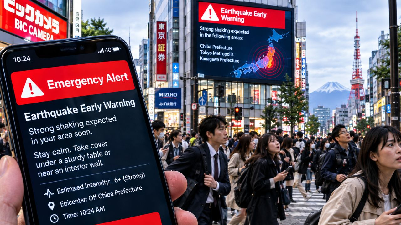 Japan Earthquake Alert