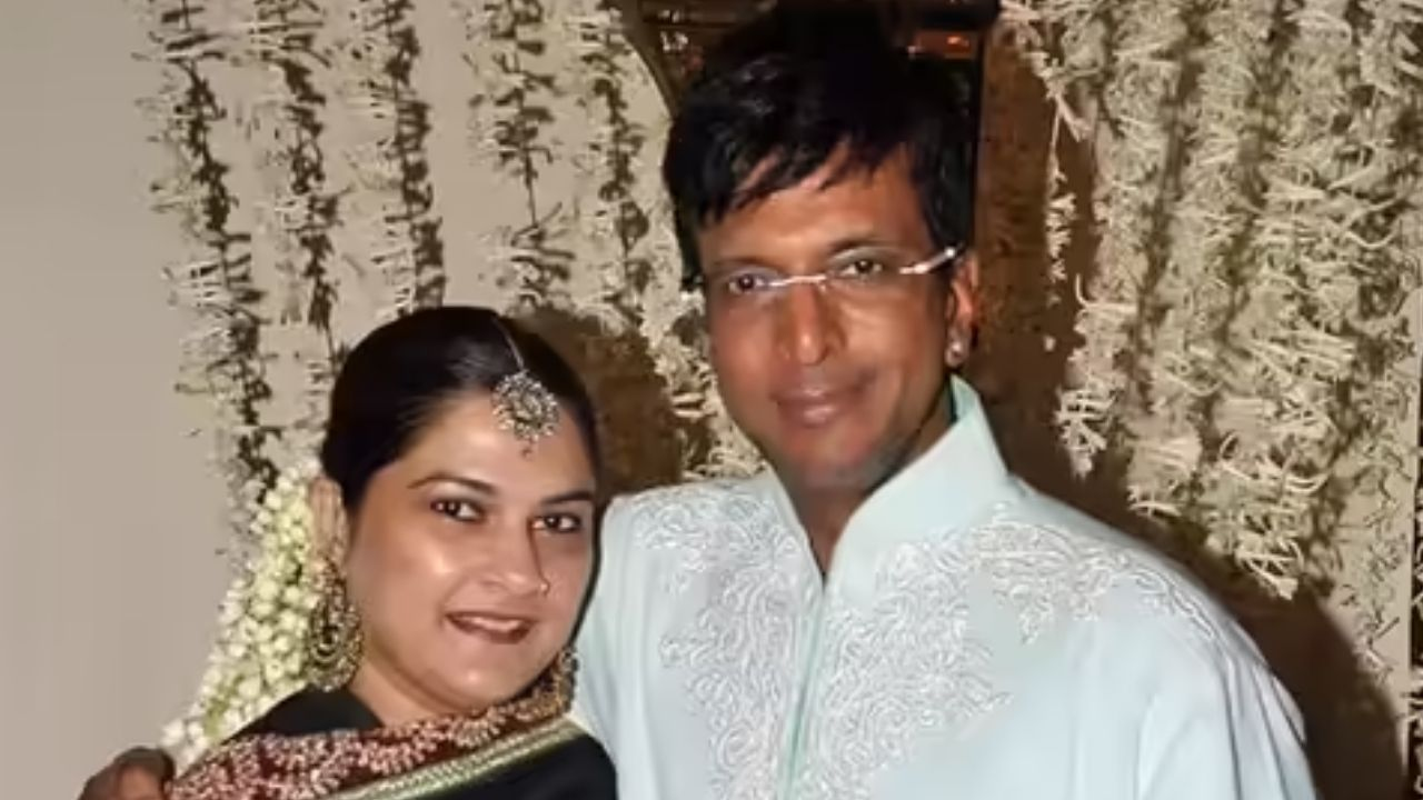 Jaaved Jaaferi with wife habiba