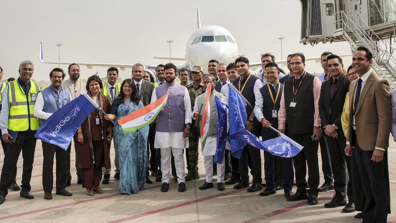 ram mohan naidu at jewar airport