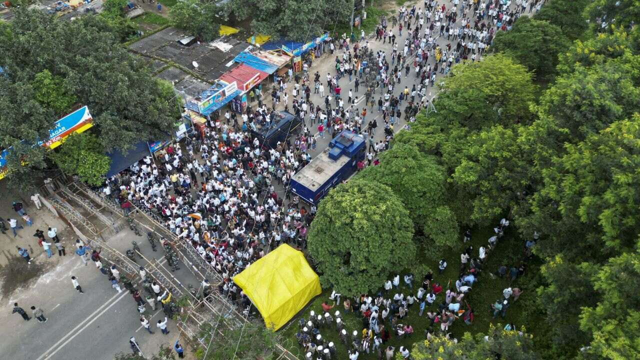 Jharkhand Student Protest