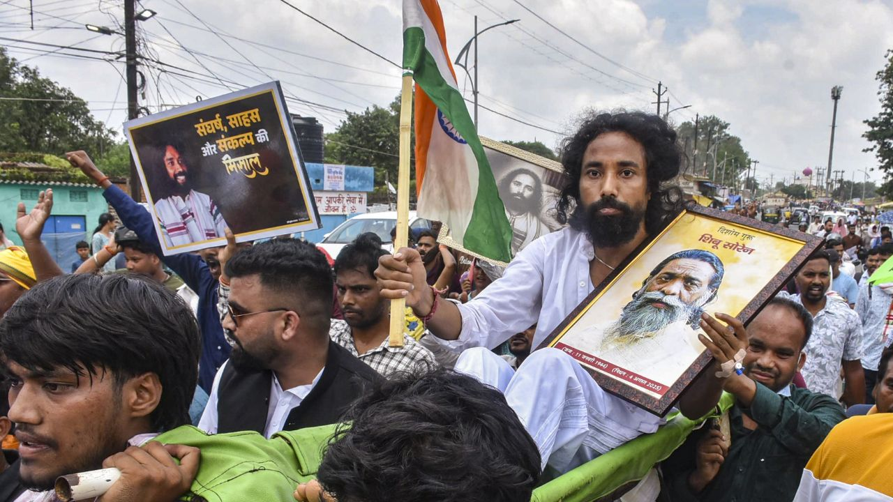 Jharkhand Student Protest PTI