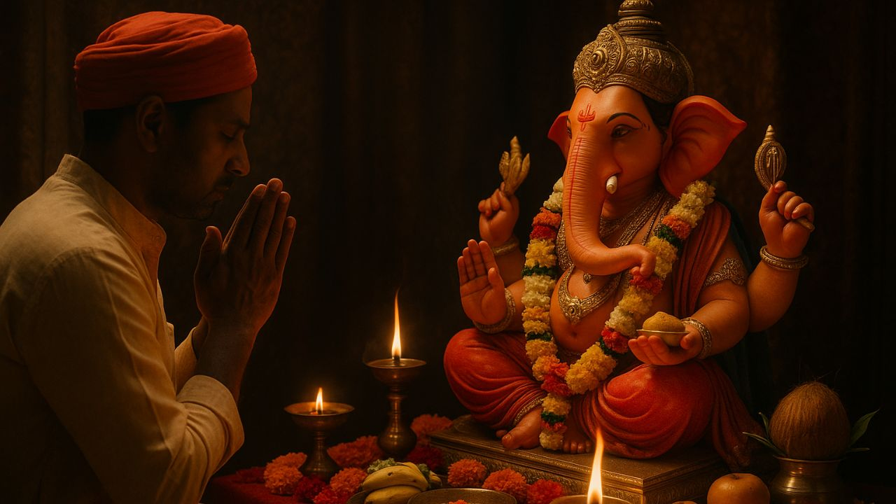 Image of Bhagwan Ganesh Puja