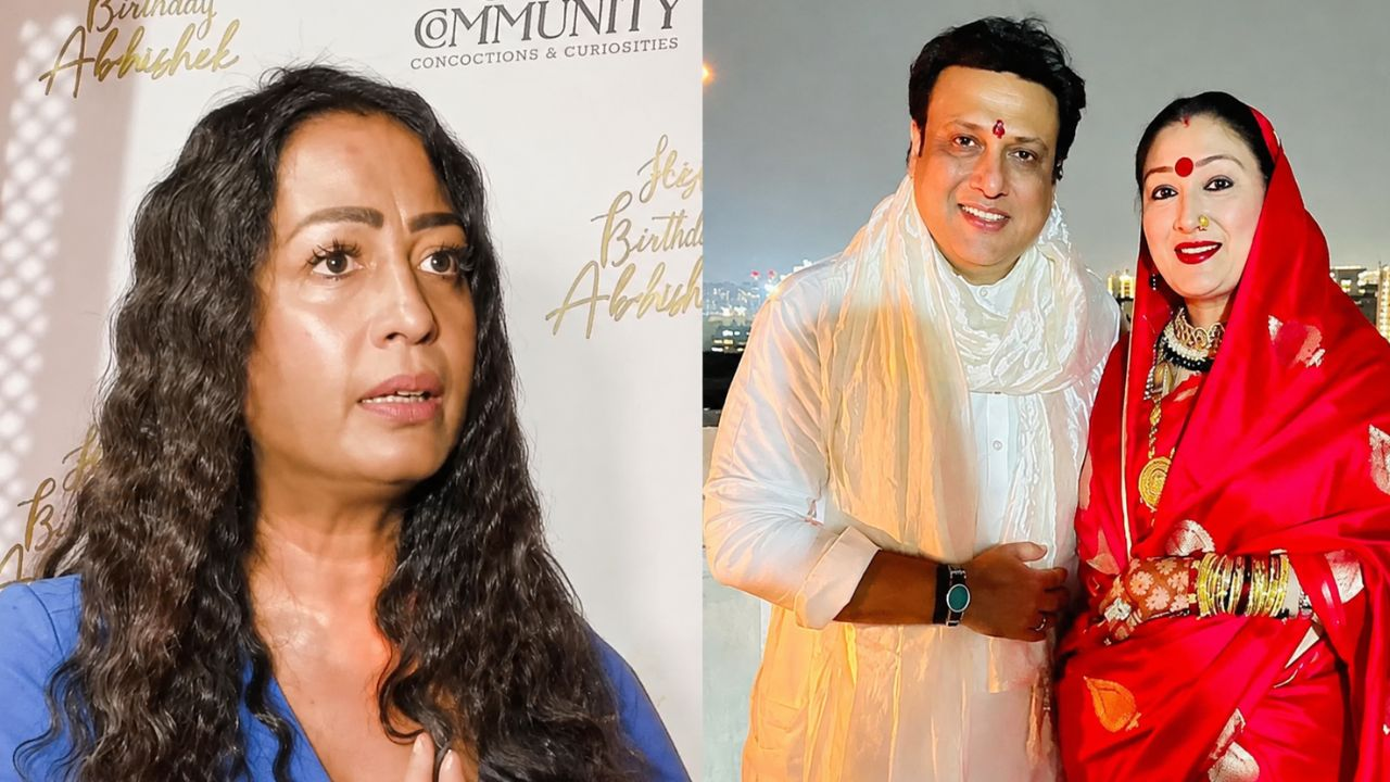 kashmera shah, govinda and sunita Ahuja