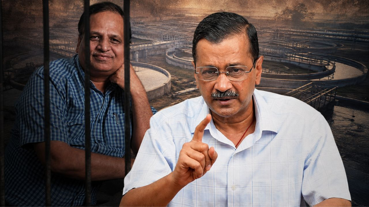 kejriwal and satyendar jain