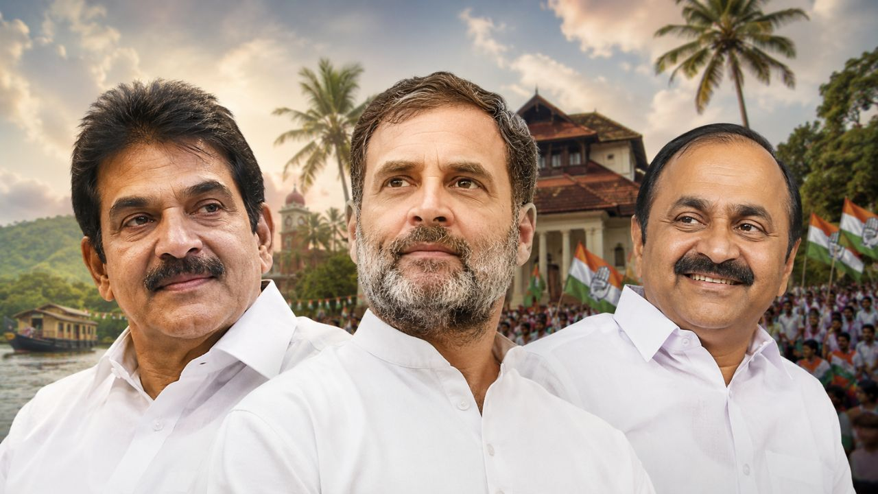 venugopal rahul gandhi and v d satheeshan