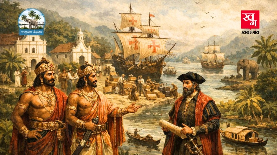 history of kerala in hindi