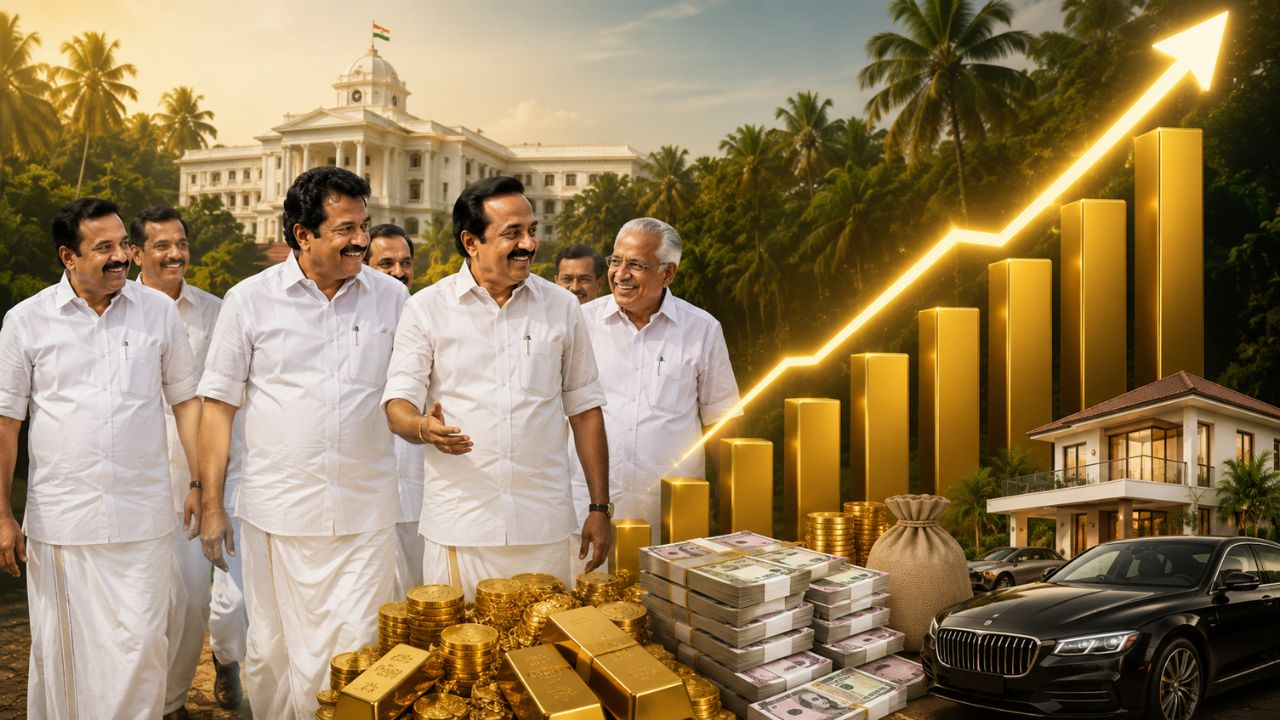 ai generated image of leaders of kerala