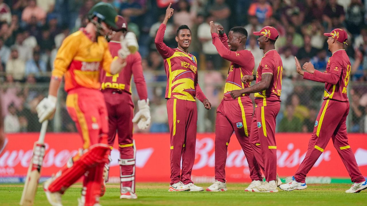 T20WC 2026 WI vs ZIM Highlights