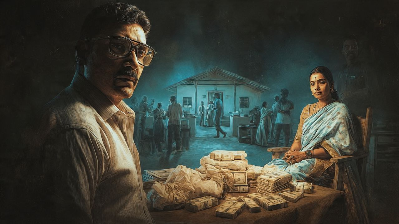 representative image of PhD chemist and sarpanch wife