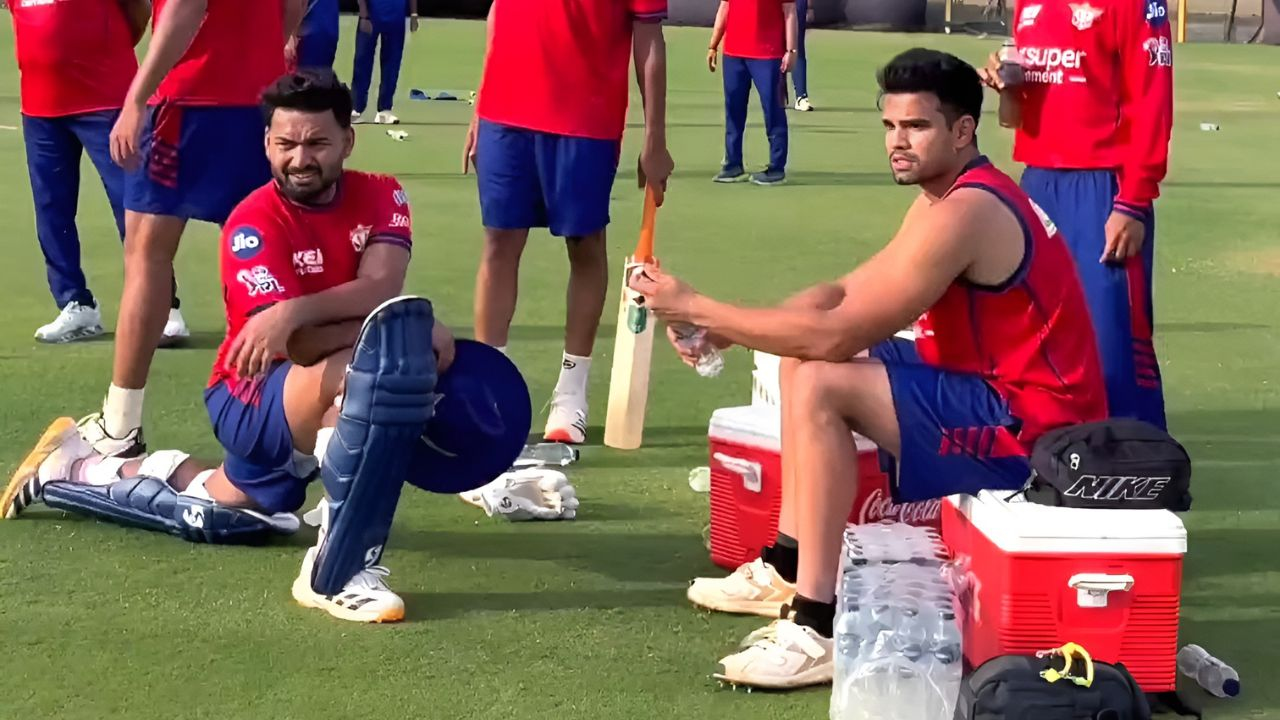 Arjun share bat weight with Rishabh Pant