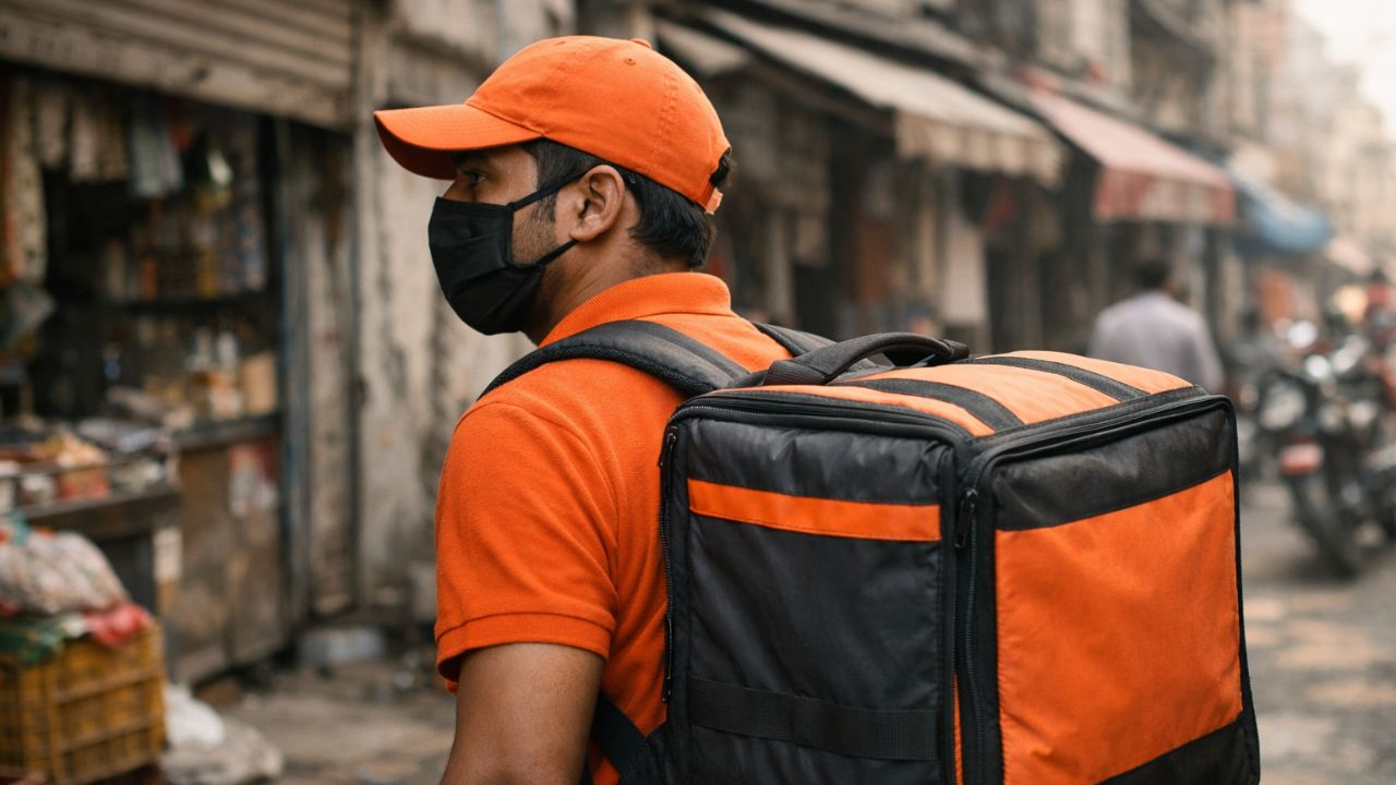 representative image of delivery boy