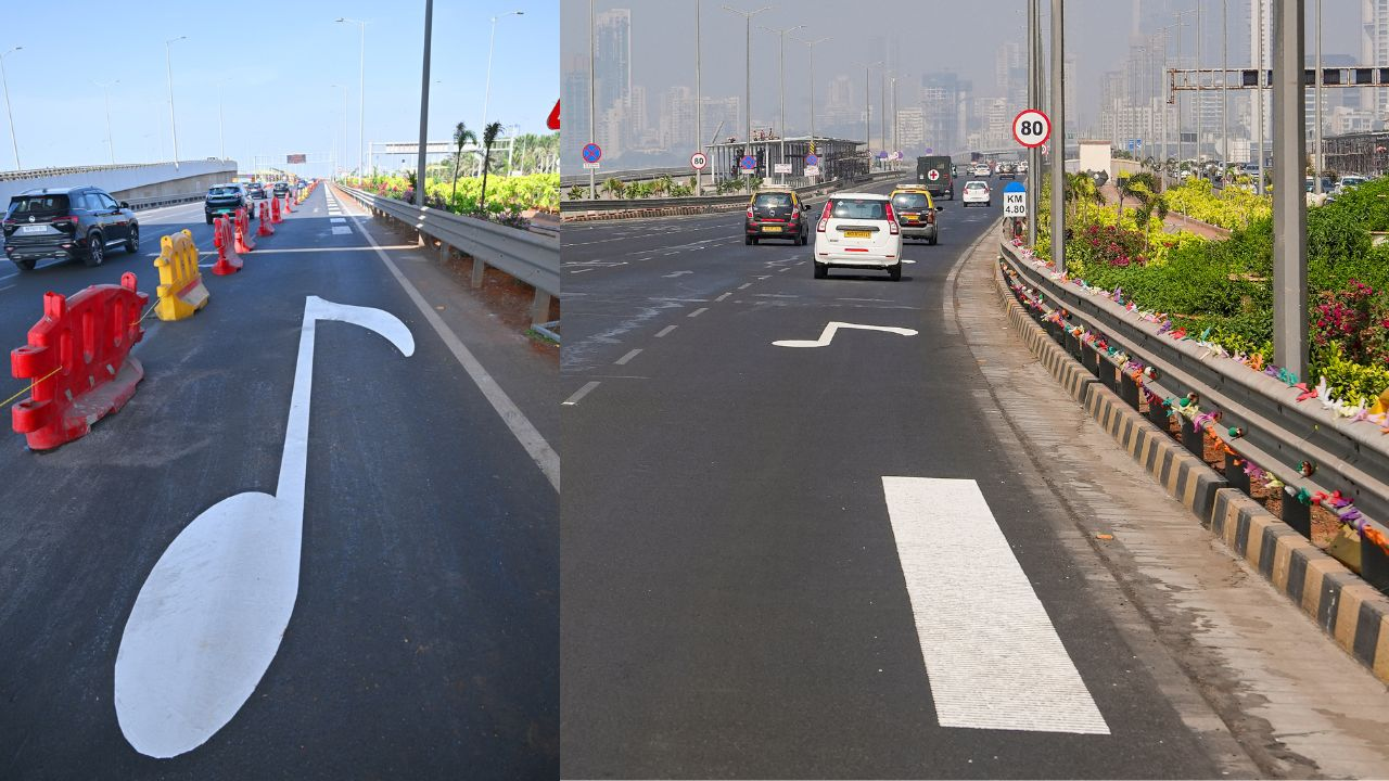 BMC barricades Mumbai Coastal Road Jai Ho musical patch