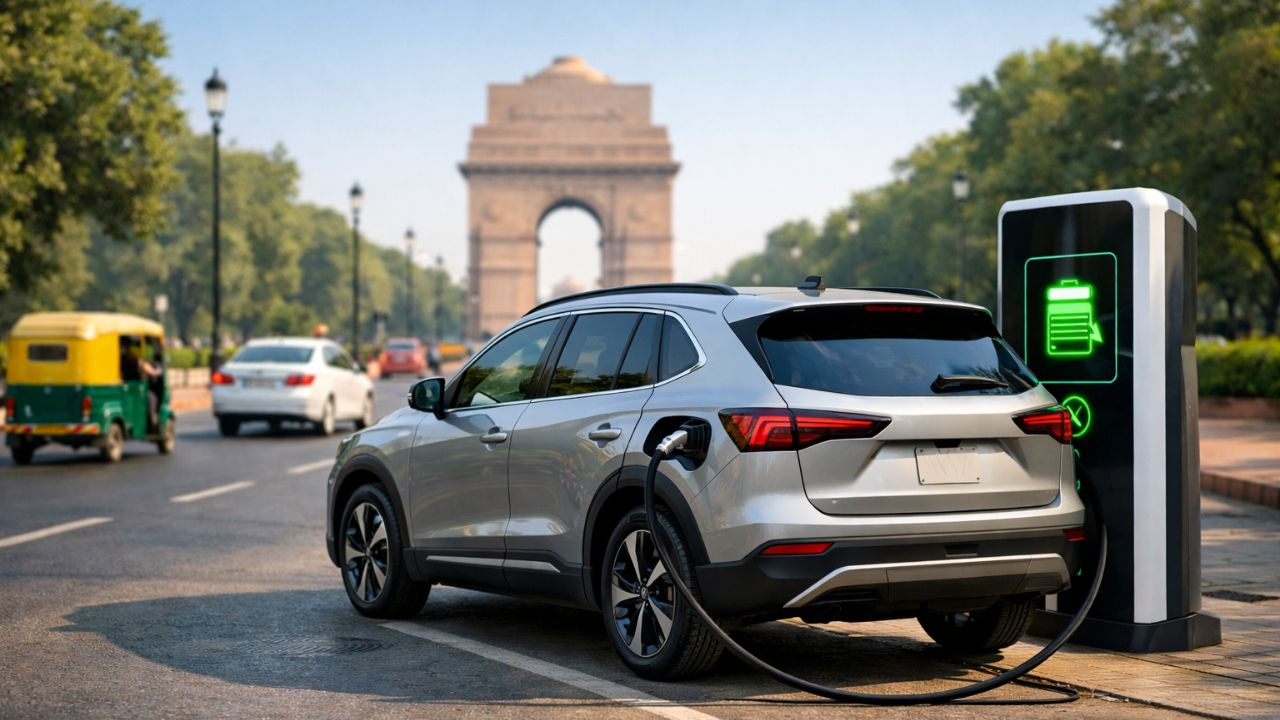 representative image of the EV