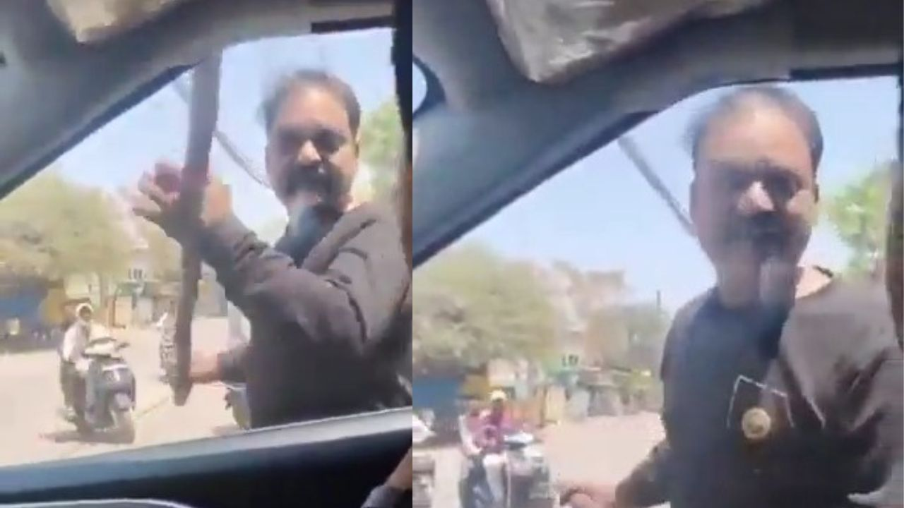 Family hostage in car indore