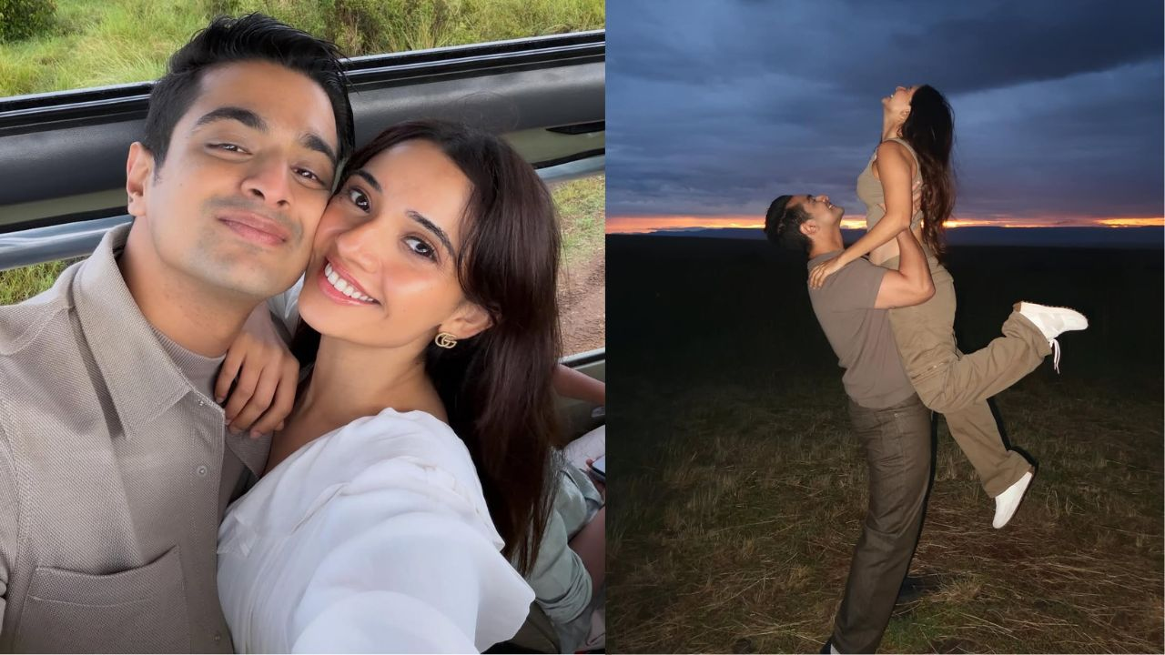 Ranveer Allahbadia with girlfriend Juhi Bhatt