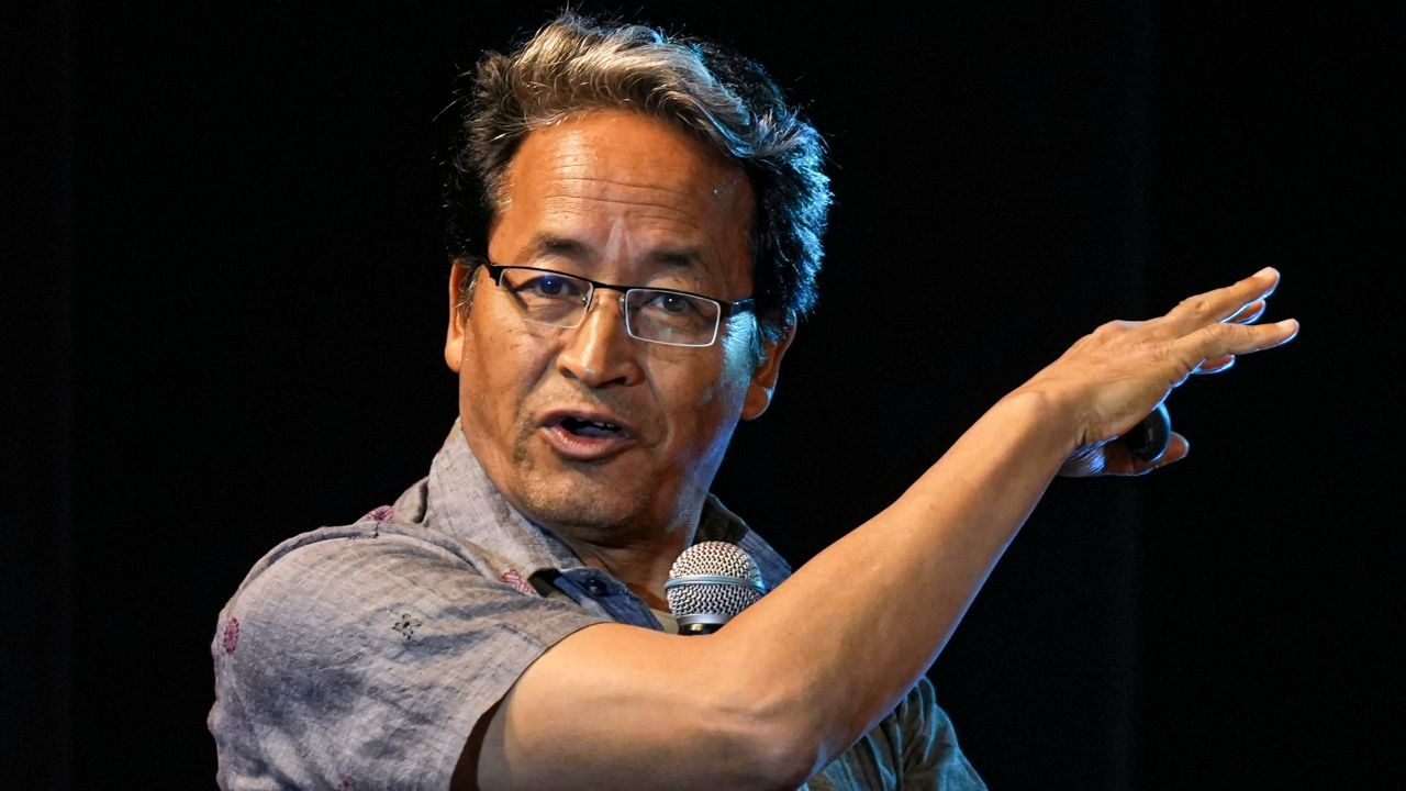 Sonam Wangchuk support Cockroach Janta Party protest