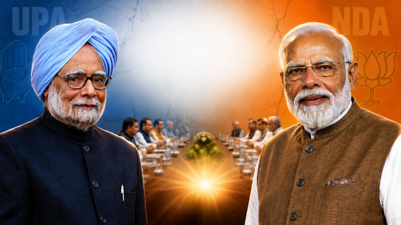 How many Ministers resigned in UPA and NDA