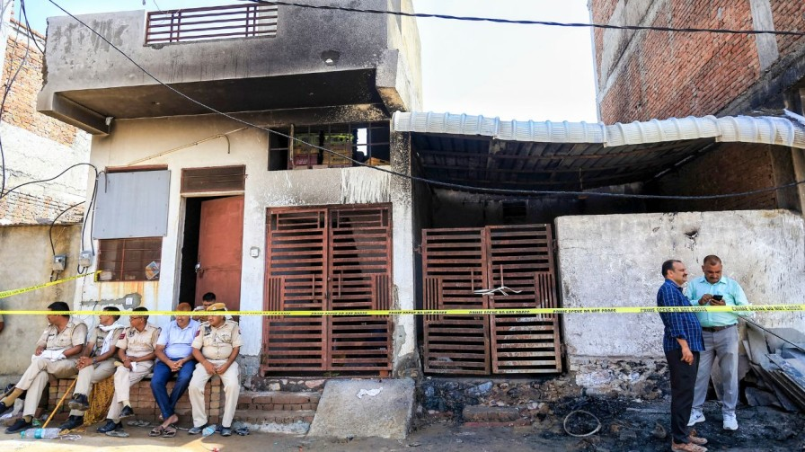 Jaipur blast at firecracker warehouse