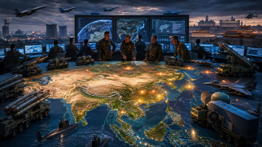 representative image of nuclear military planning