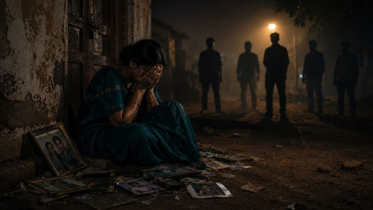 representative image of victim woman
