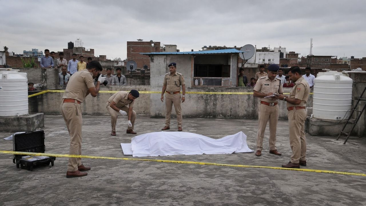 representative image of crime spot