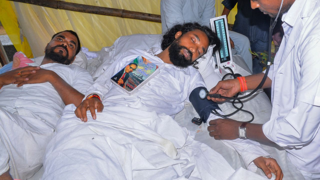 JPSC protest hunger strike