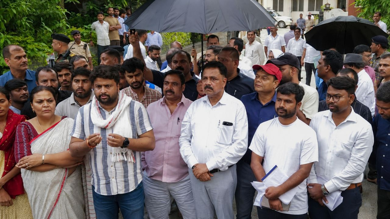 Jharkhand JPSC JSCC aspirants protesters meet government delegation