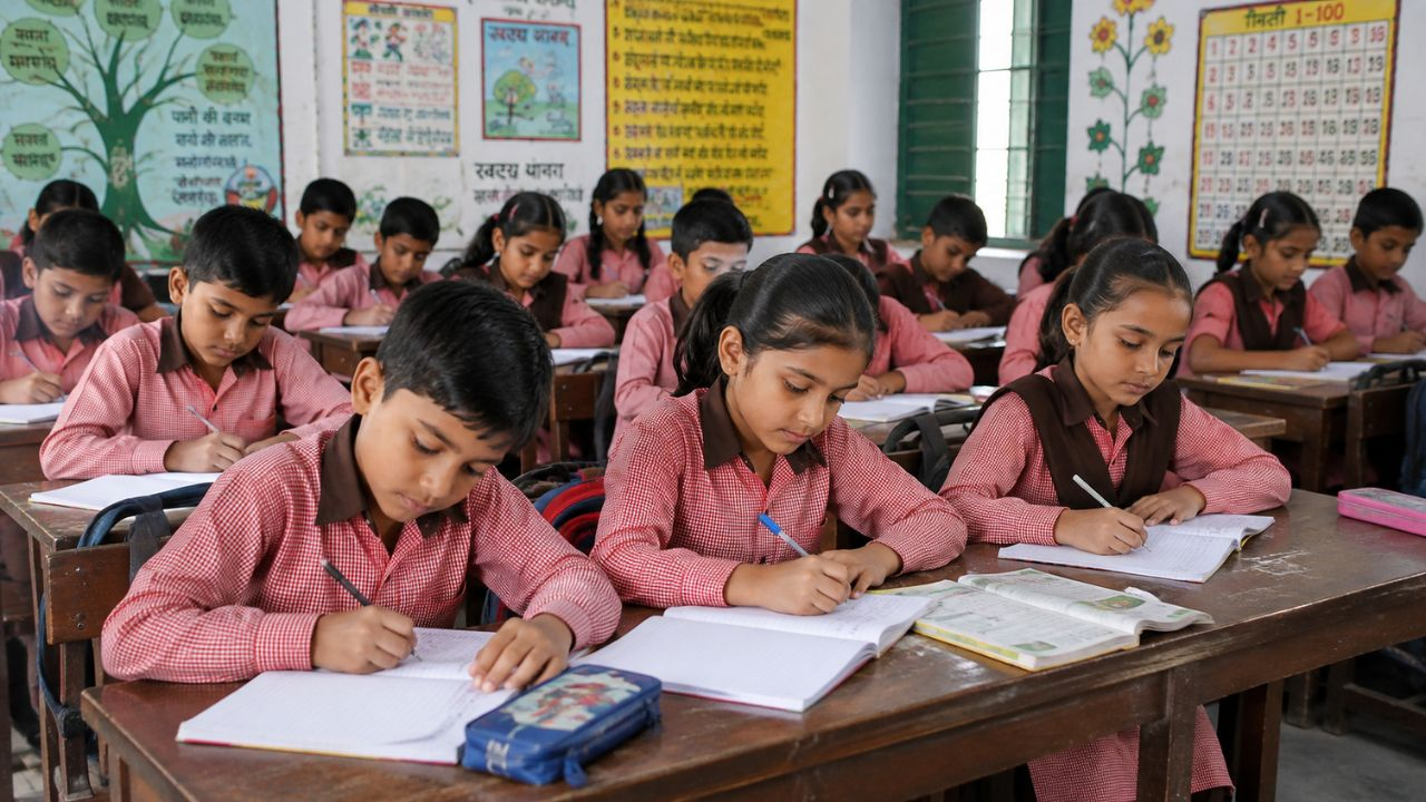 representative image of UP gov school
