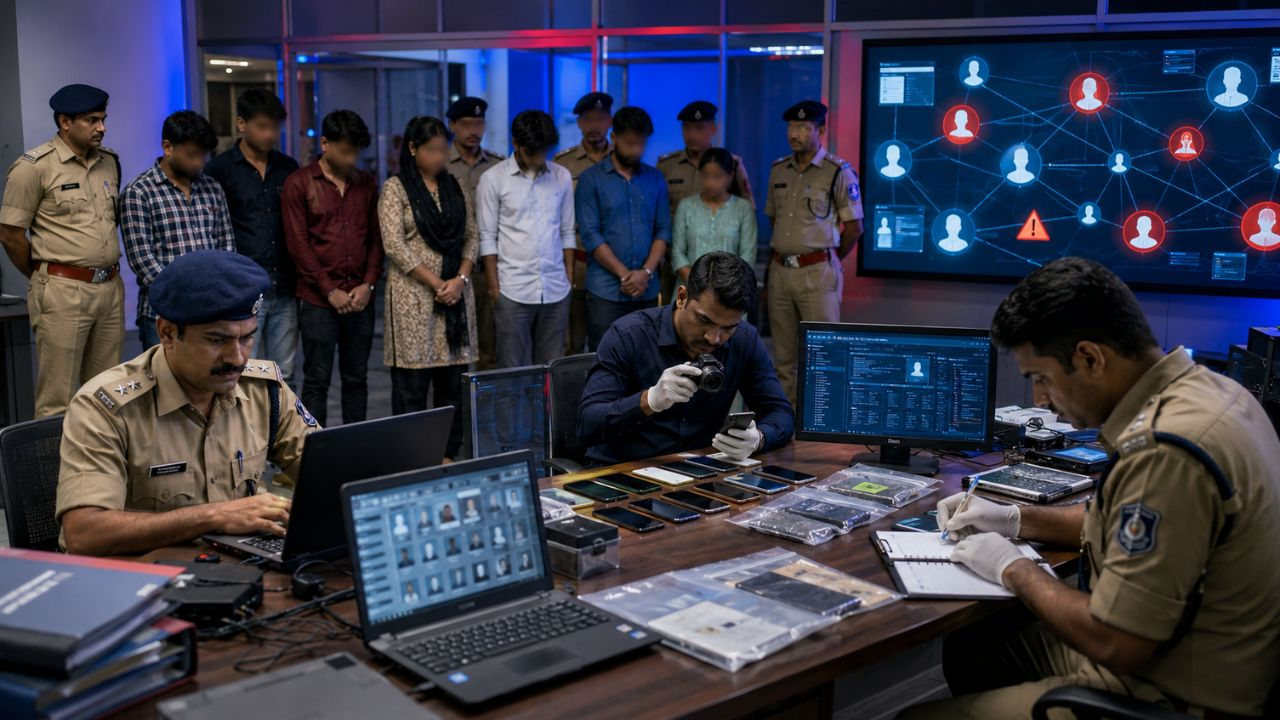 representative image of Cyber arrest
