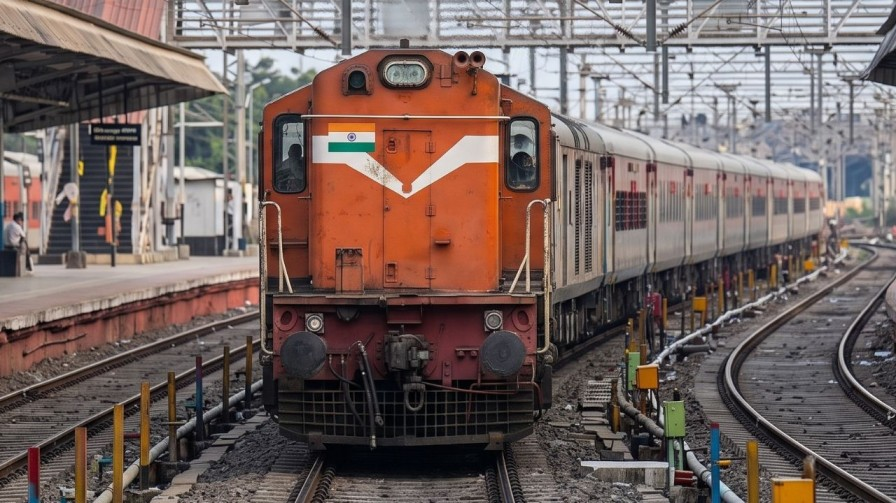 representative image of train