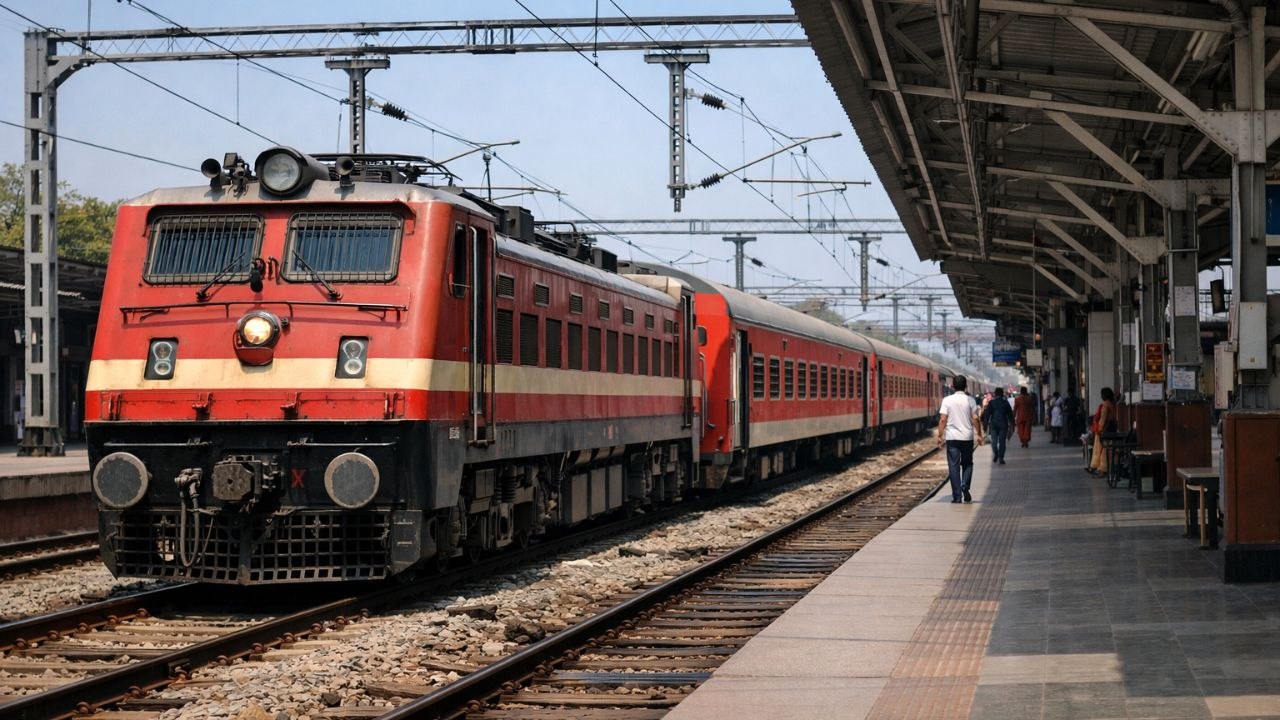 representative image of train