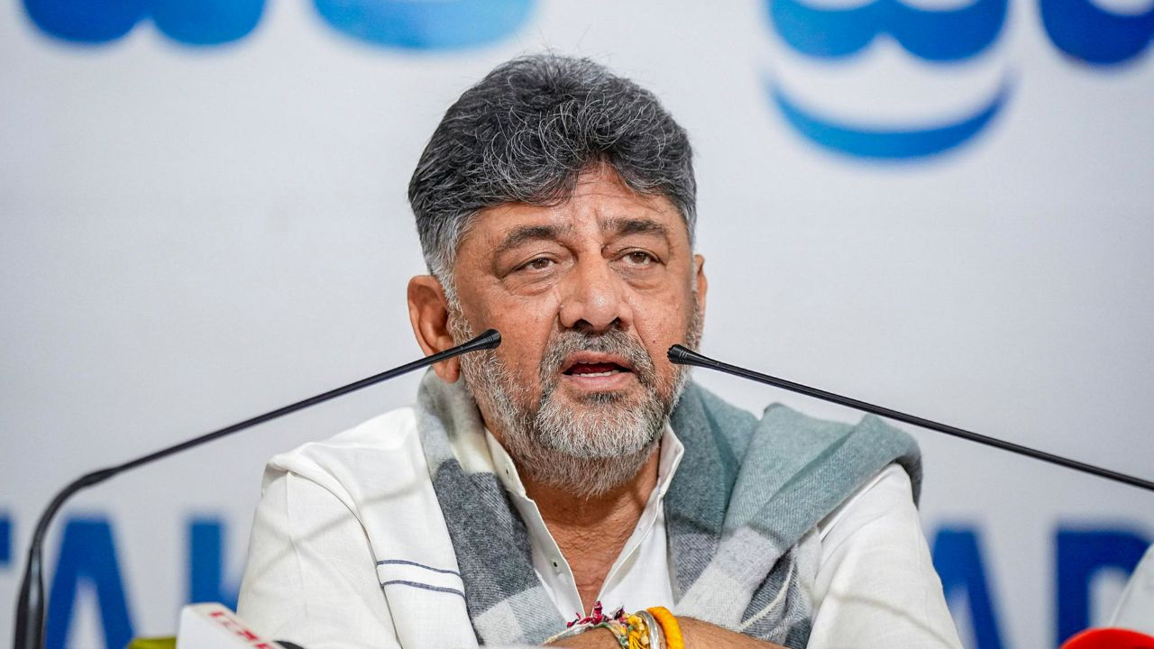 DK Shivakumar on drought in Karnataka