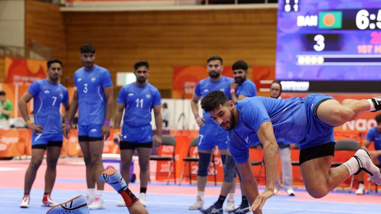 India got gold medal in Asian games 2026 India defeat Iran in men kabaddi final