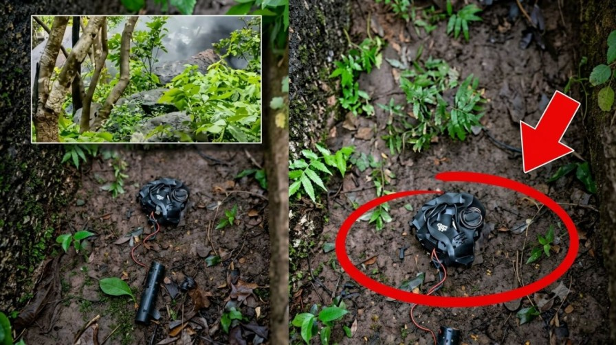 representative image of IED in forest