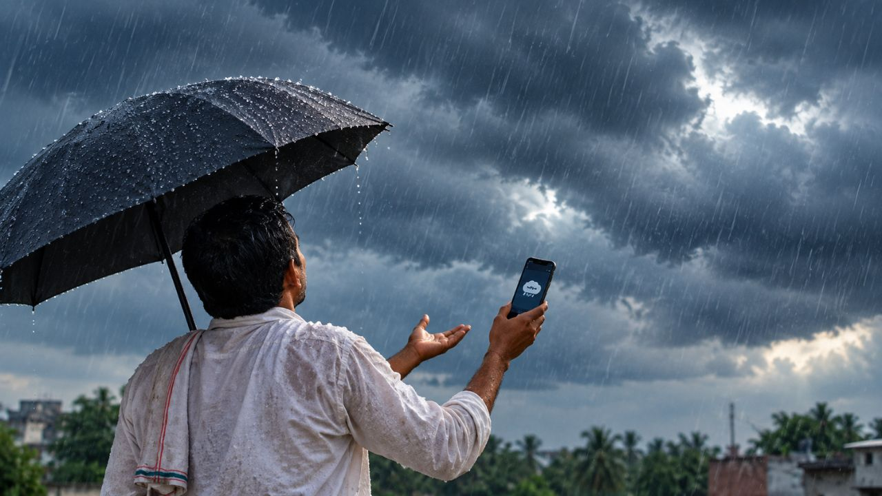 representative image of downpour