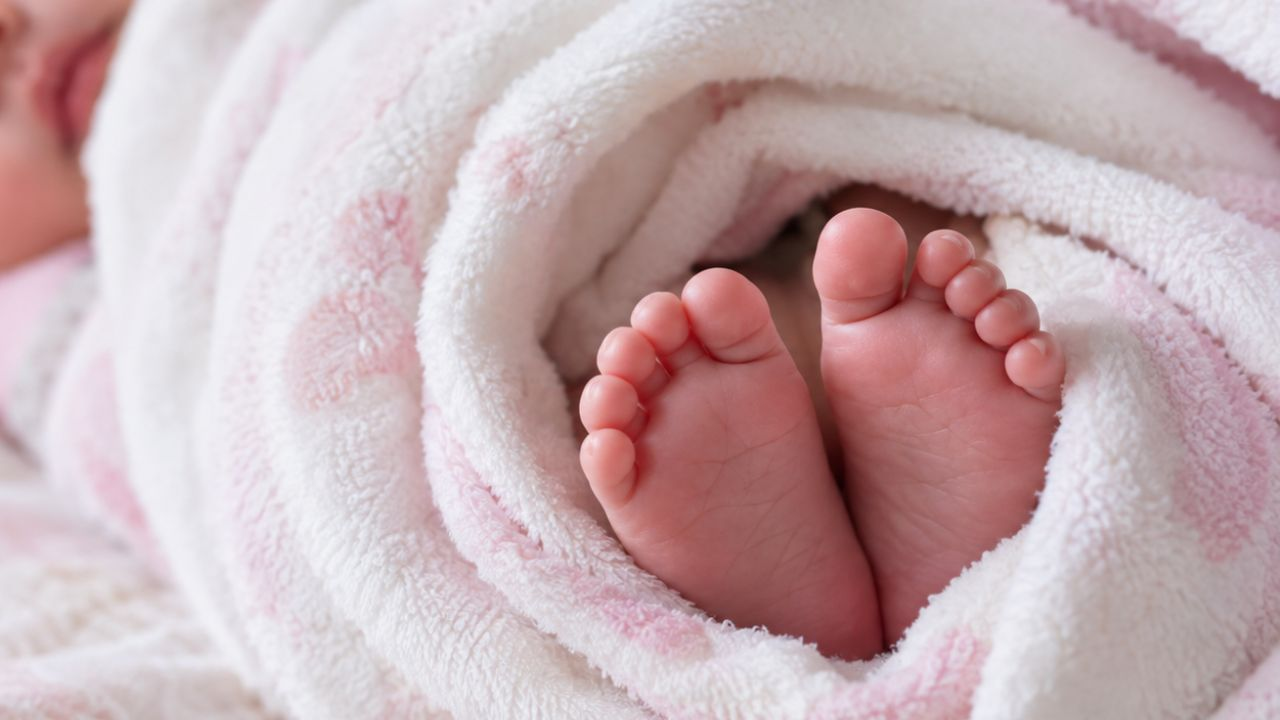 representative image of 1 month old infant