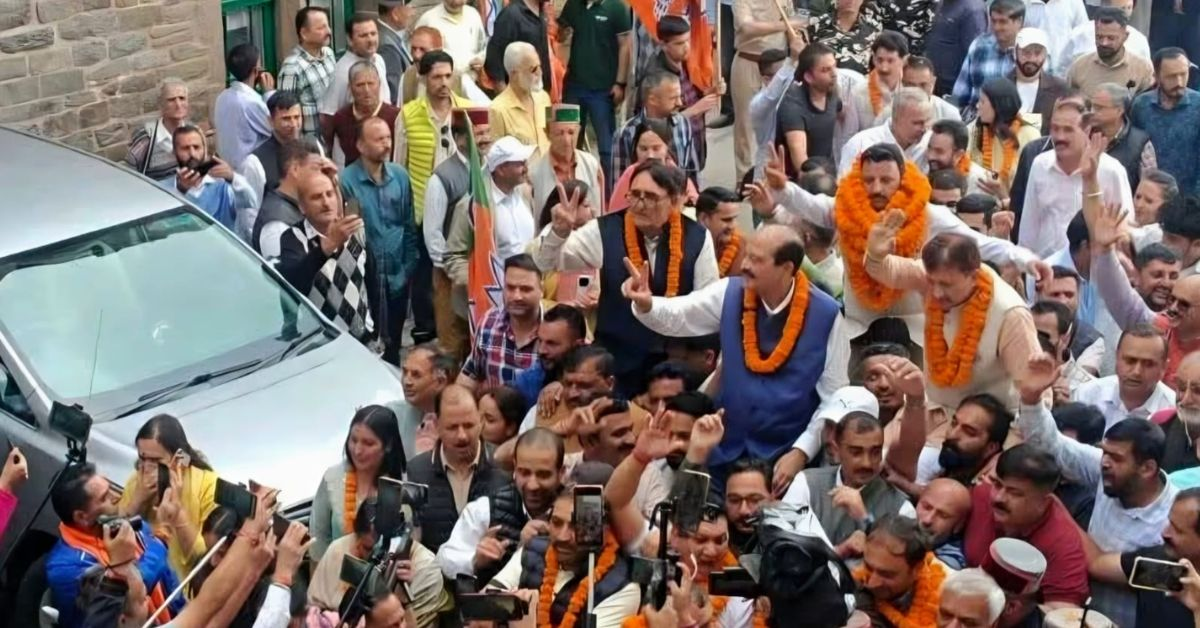 BJP Workers Celebrate