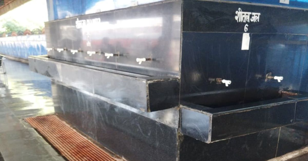 Water Tap in Railway Station