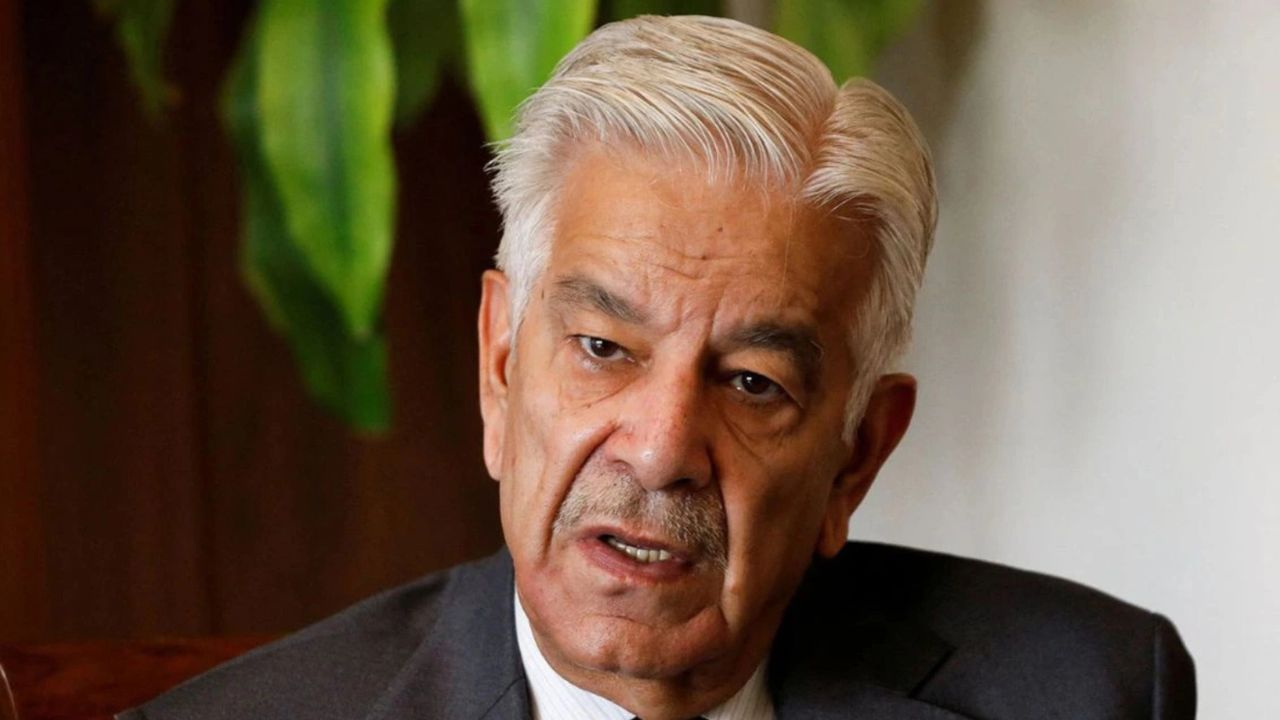 Pakistan Defence Minister Khawaja Asif.