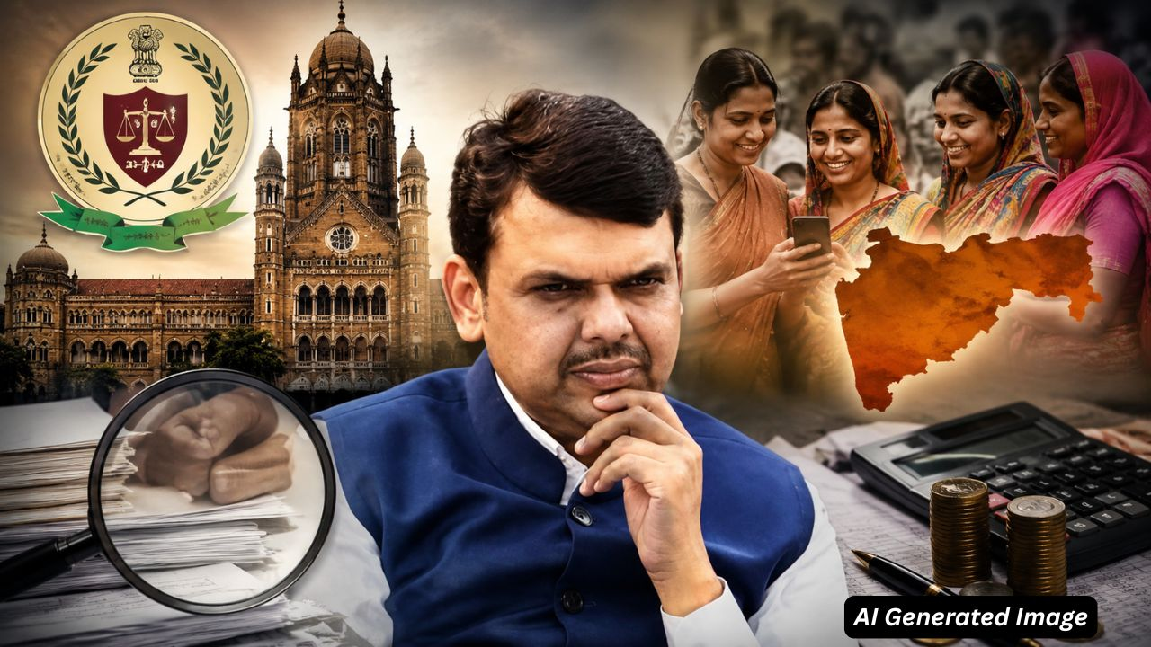 ai generated image of ladki bahin yoajana cag report