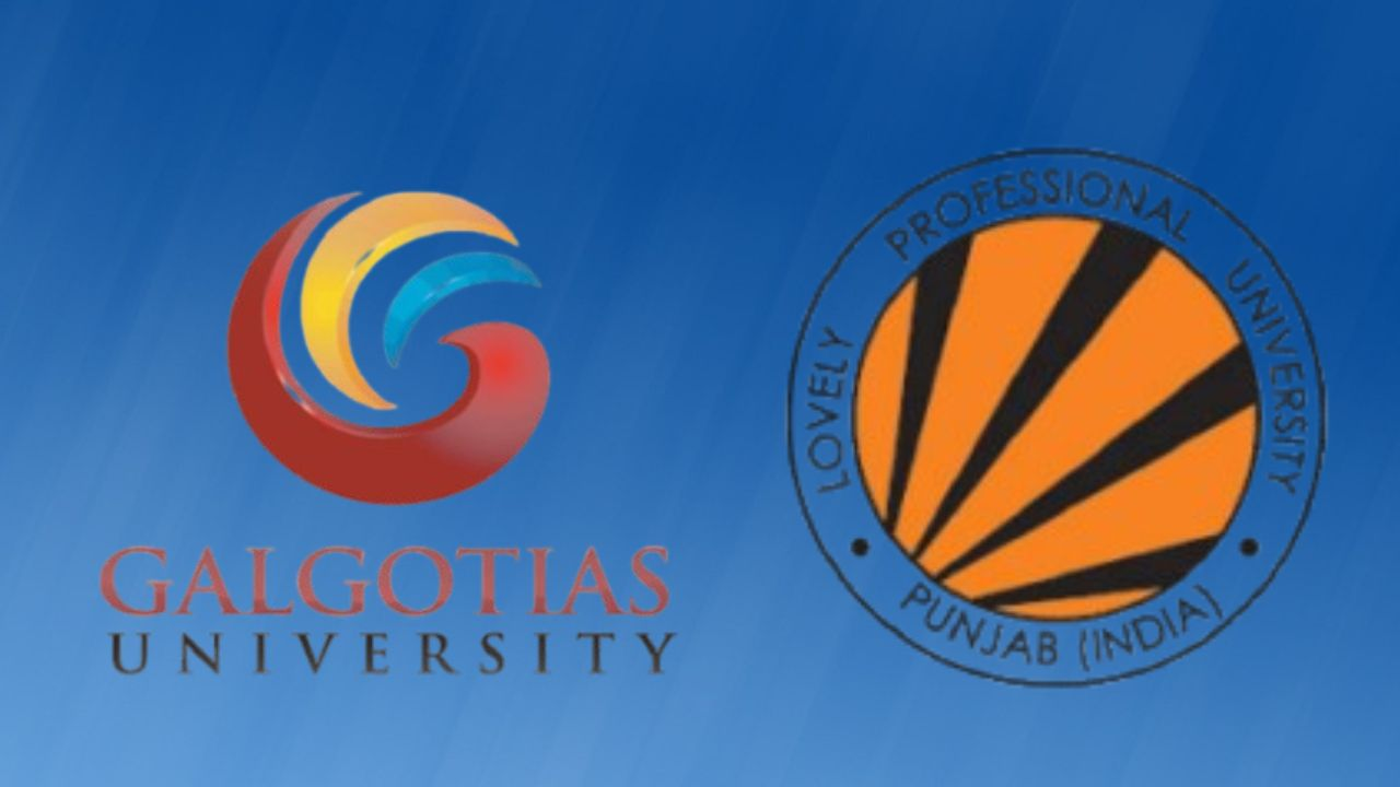 lpu and galgotias university