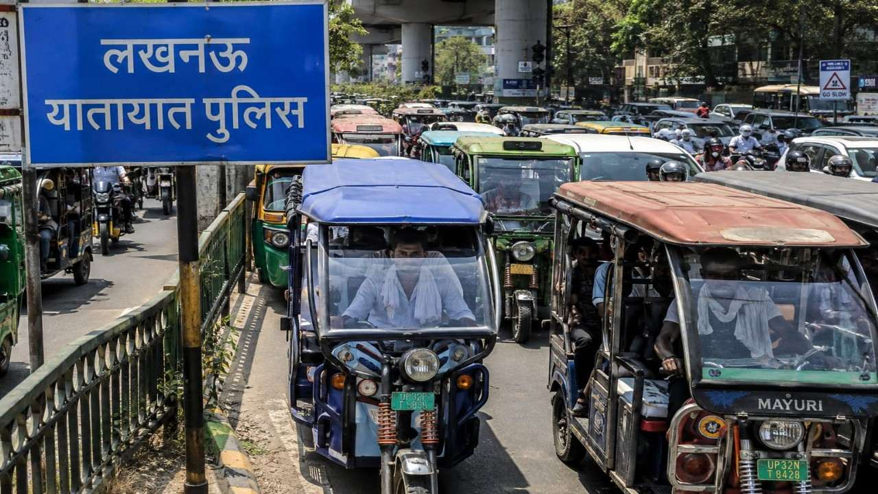 ai generated image of e rikshaw