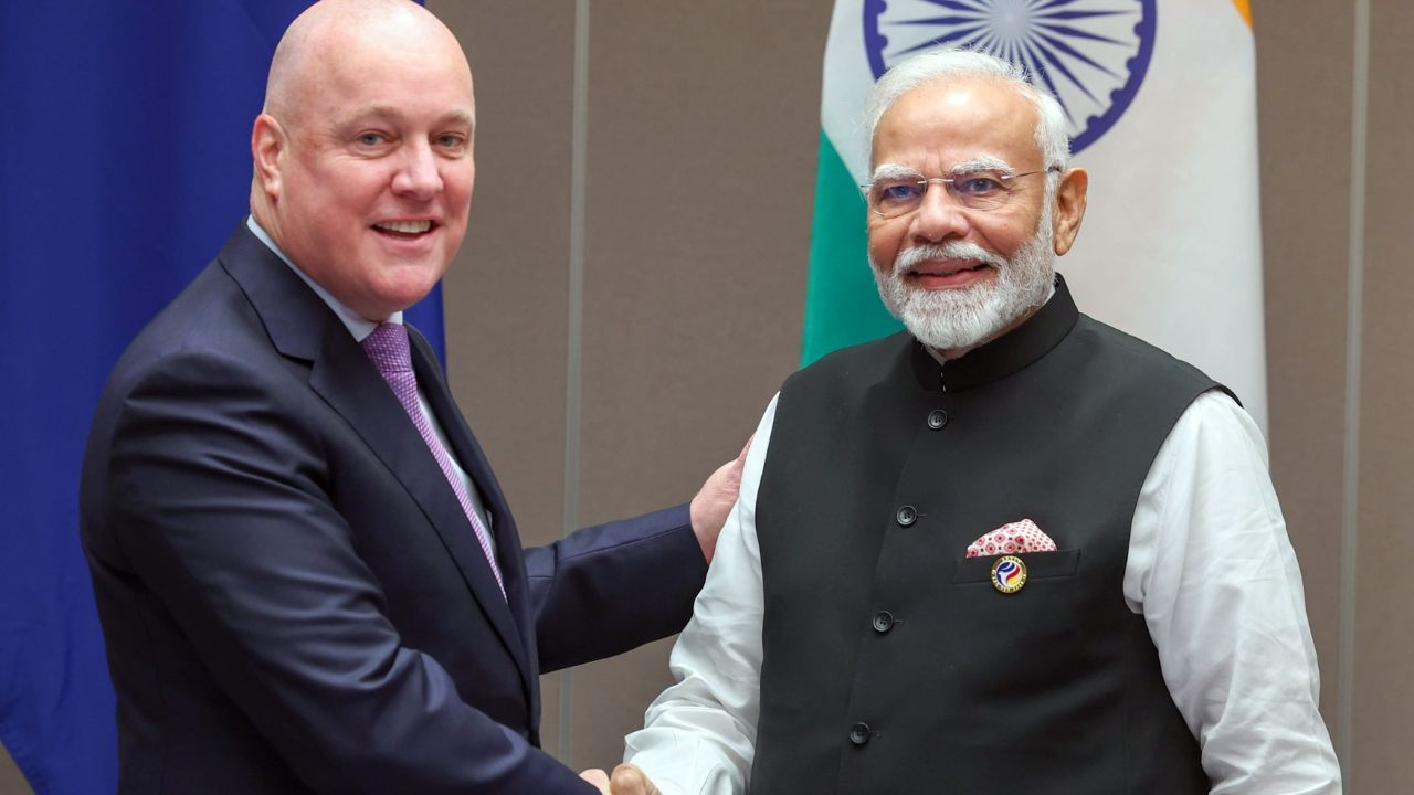 christopher luxon and narendra modi