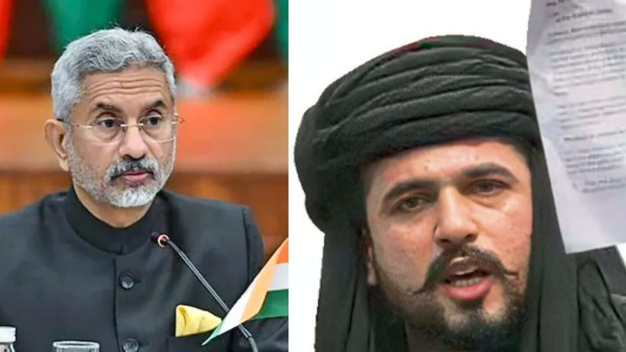 External Affairs Minister S. Jaishankar and Mir Yar Baloch
