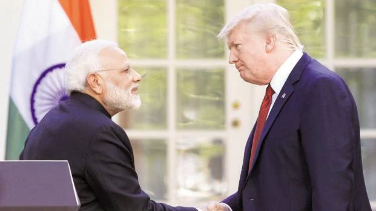 Narendra Modi and Donald Trump । Photo Credit: PTI
