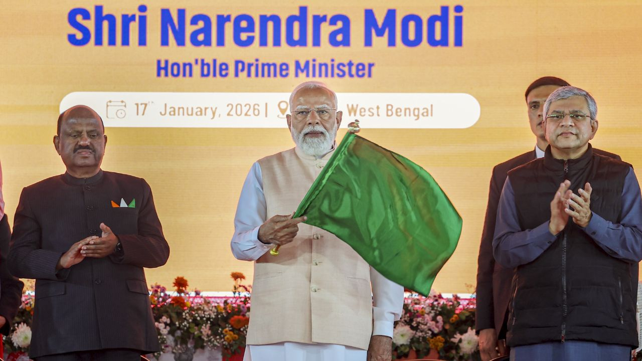 pm narendra modi inaugration sleeper vande bharat train