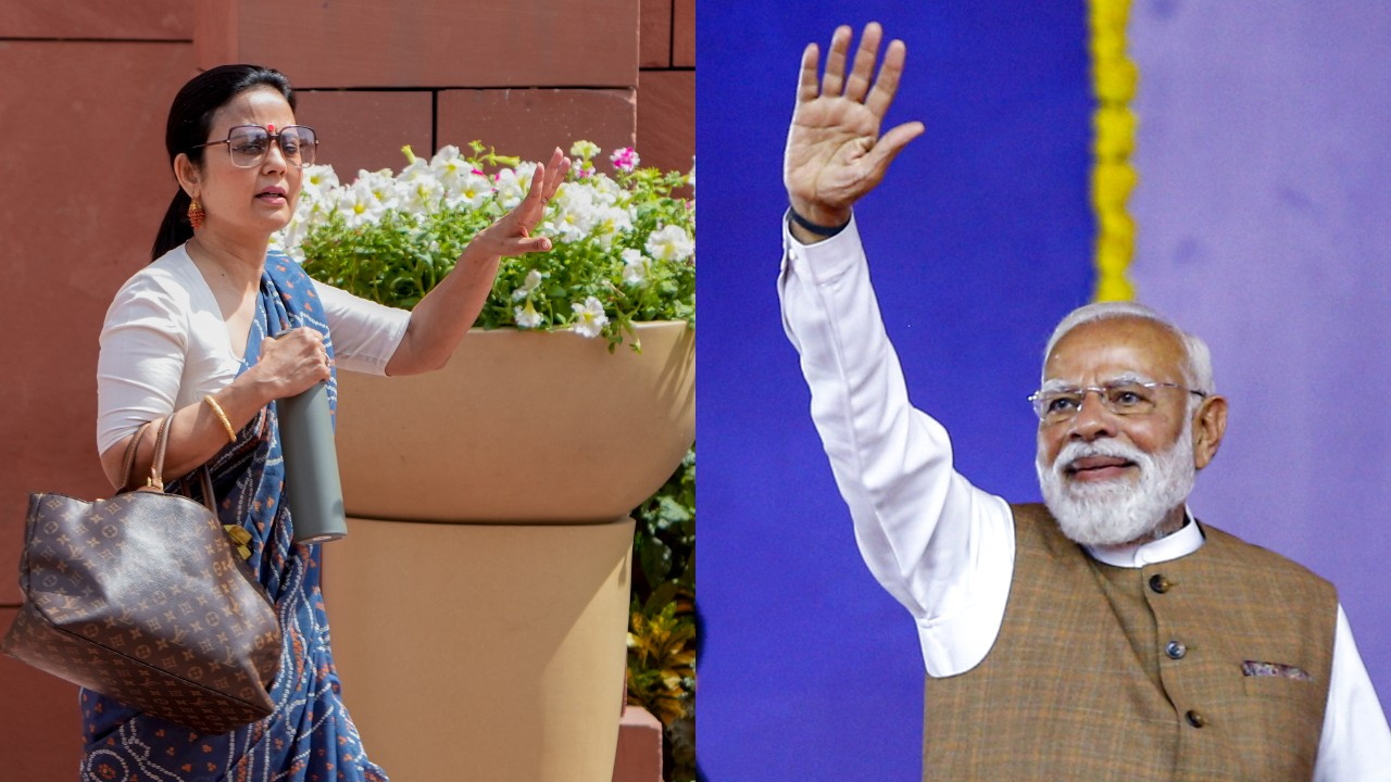 Mahua Moitra vs Narendra Modi