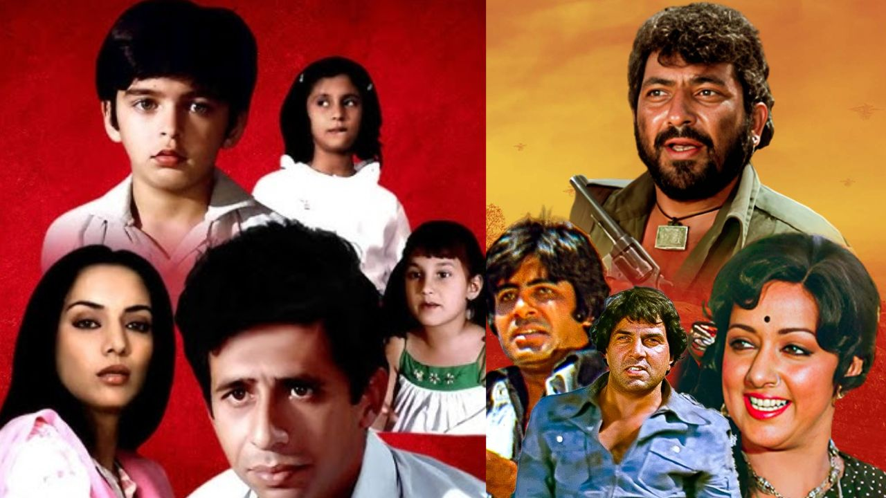 masoom and sholay poster