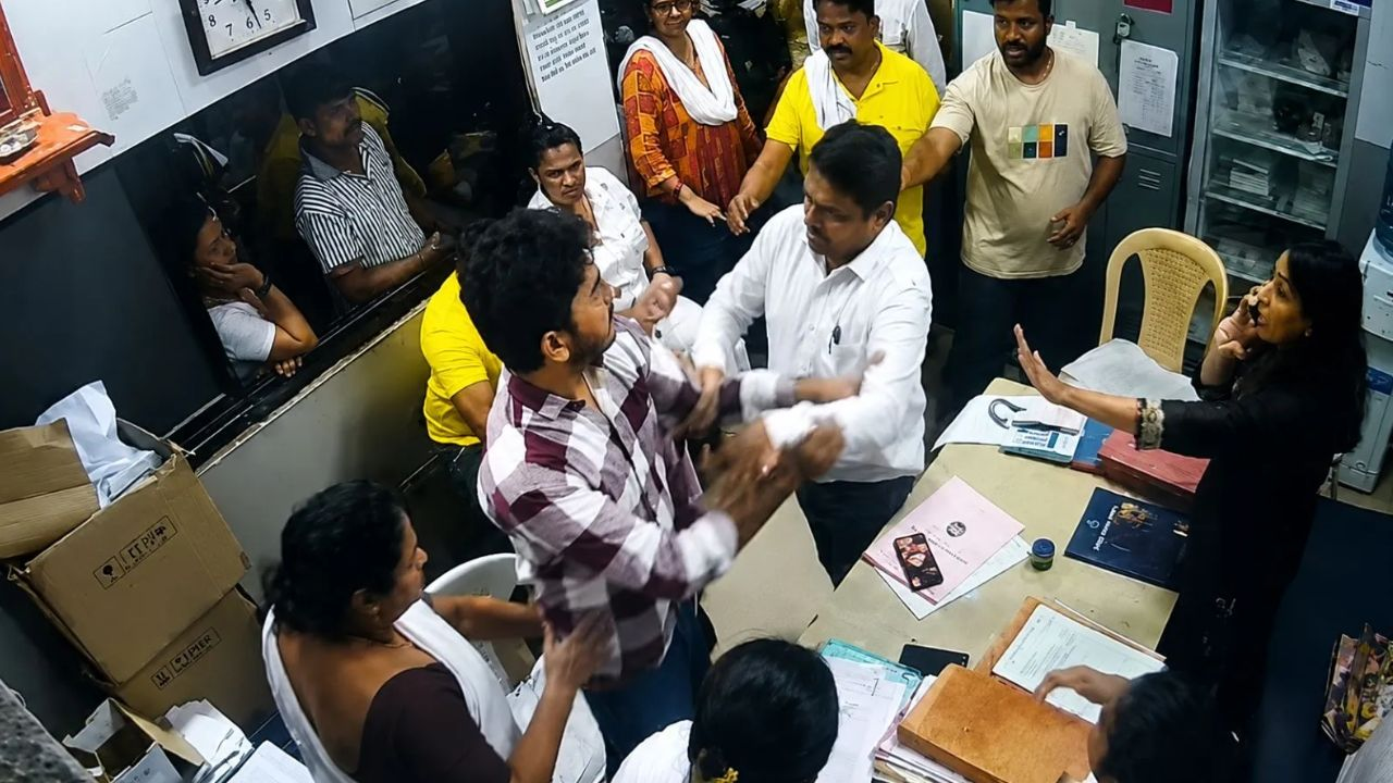 Shiv Sena corporator attack 