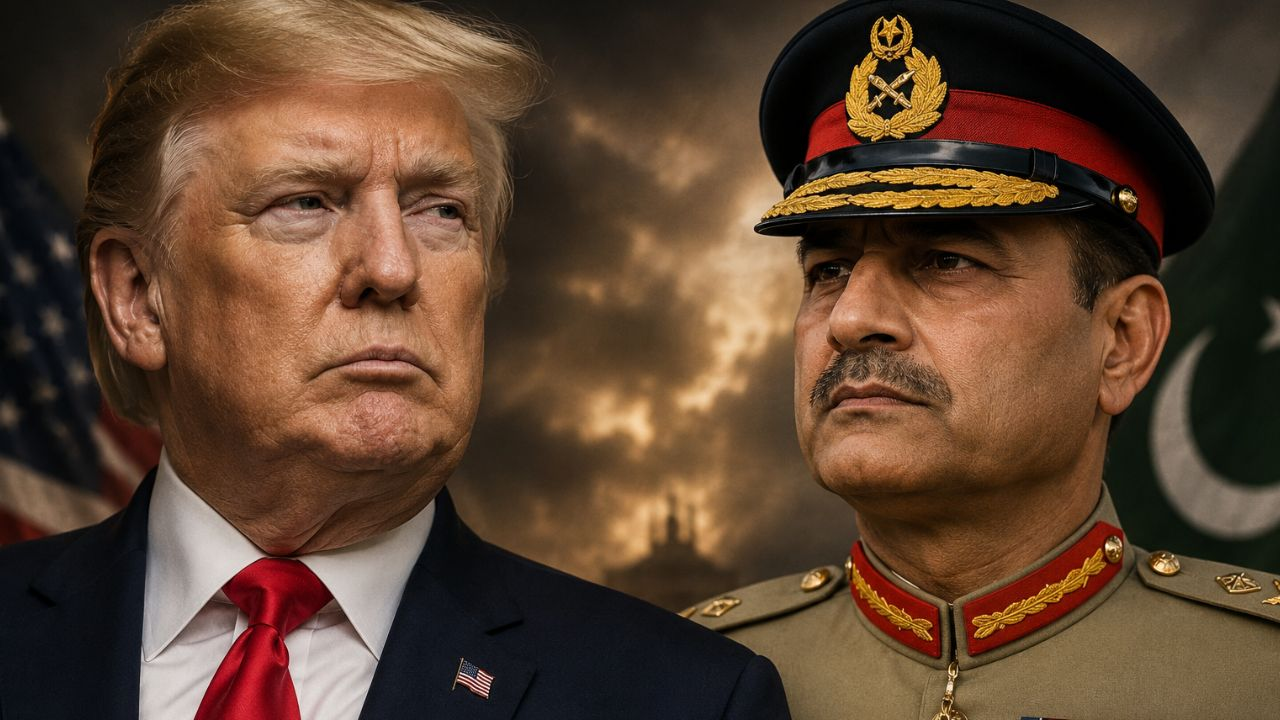 Donald Trump and Asim Munir
